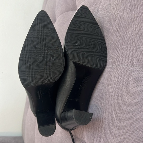Paige Kenna leather black Booties - Picture 7 of 7